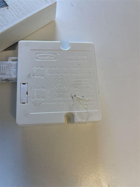 hacking ikea led driver to go into electrical box|ikea led power supply hacked.